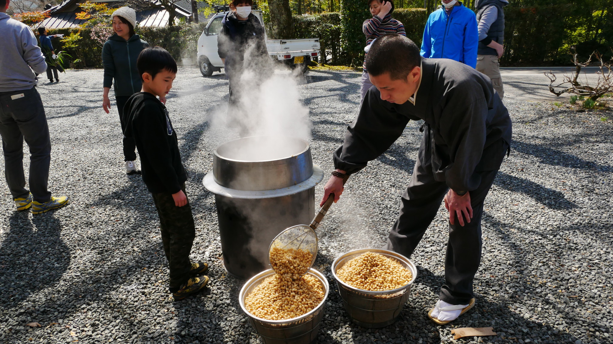 味噌づくり体験会　～寺仕込み～　2019年3月10日開催